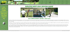 Desktop Screenshot of bwgolf.com.au